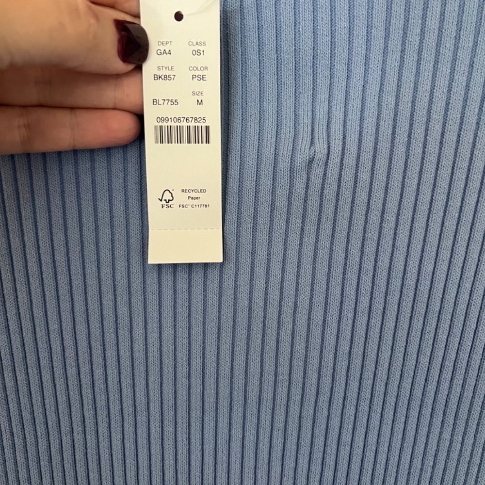 JCrew Ruffle Mini Sweater Dress - Picture 3 of 3
